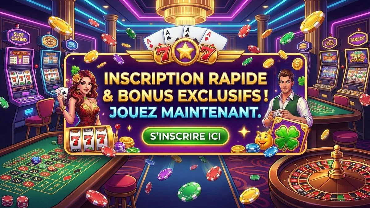 Inscription avec bonus